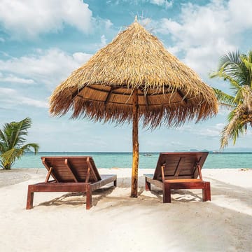 Strand på Koh Lipe i Thailand