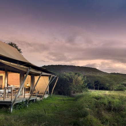 glamping telt i kenya