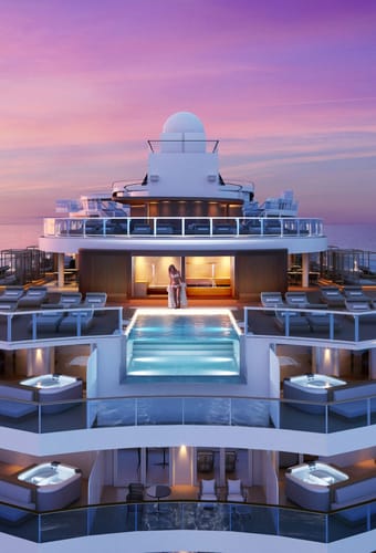 Norwegian Viva krydstogtskibet – Haven sundæk med pool