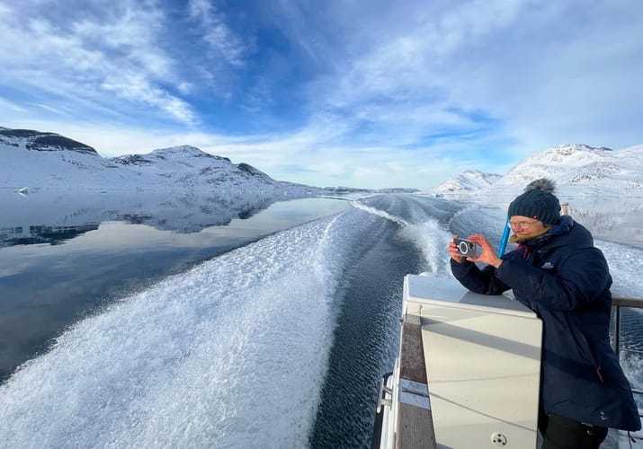 Gr&oslash;nland Nuuk, Fotograf, Natur, Snelandskab, Udsigt, B&aring;d 