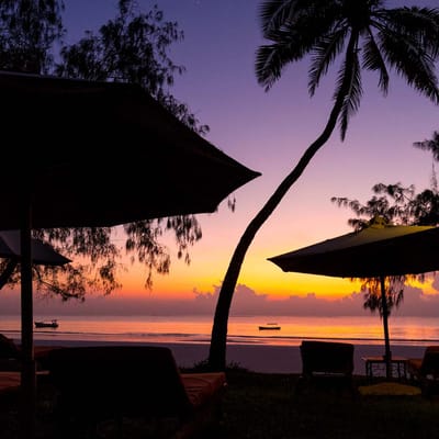 Kenya Diani Beach The Sands At Nomad Aften Strand