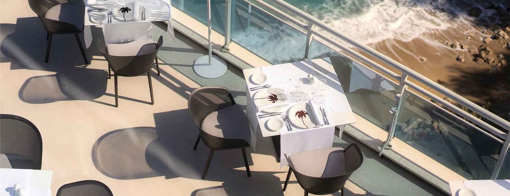 kroatien dubrovnik bellevue vapor restaurant terrace