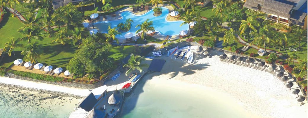 Rejser til Mauritius, Veranda Paul et Virginie Hotel and Spa, stranden