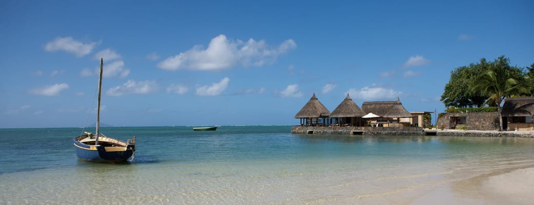Rejser til Mauritius, Veranda Paul et Virginie Hotel and Spa, stranden