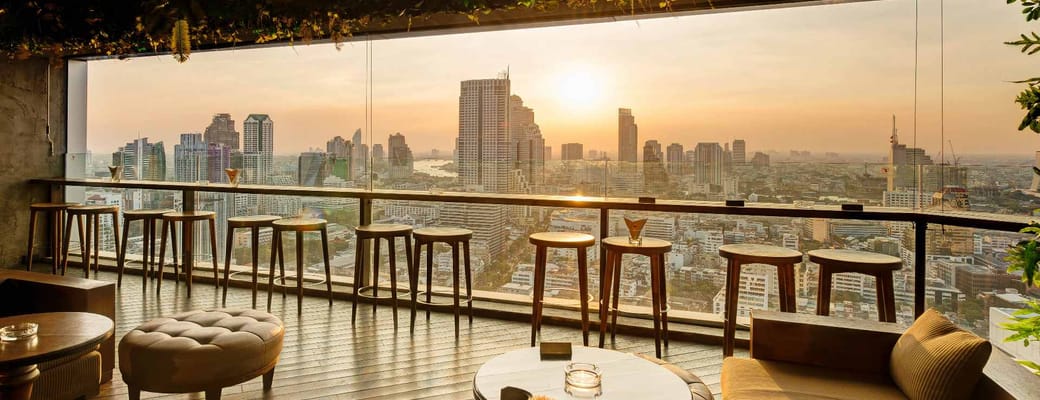 Thailand, Bangkok, Pullman Bangkok Hotel G, Wine Bar