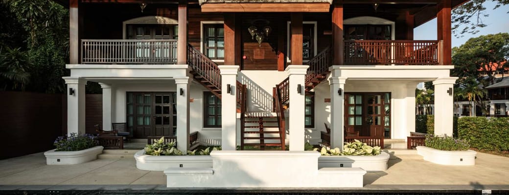 Thailand, Chiang Mai, Na Nirand Romantic Boutique Resort, Mainnbuilding