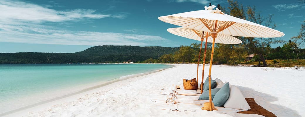 cambodja koh rong parasol