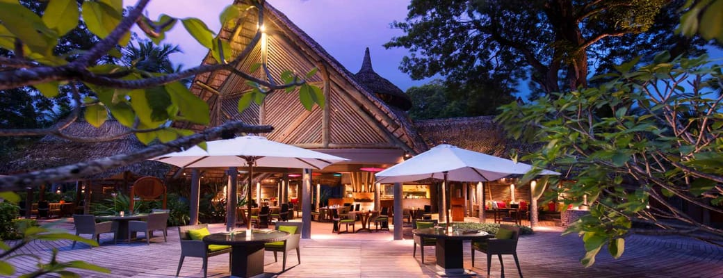 Terrassen p&aring; Adam & Eve Restaurant