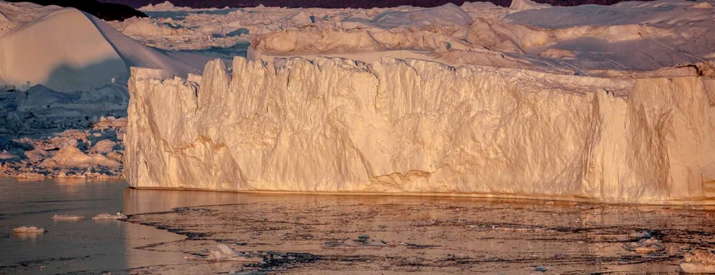 Gr&oslash;nland Ilulissat Udflugt Isfjorden, Isbjerge, Diskobugten, Natur