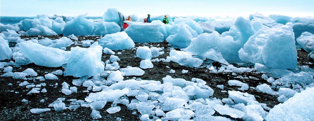 Gletsjerlagunen J&ouml;kuls&aacute;lon, Sydisland