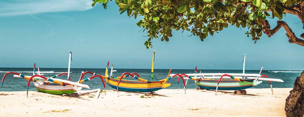 Indonesien Bali strand baade