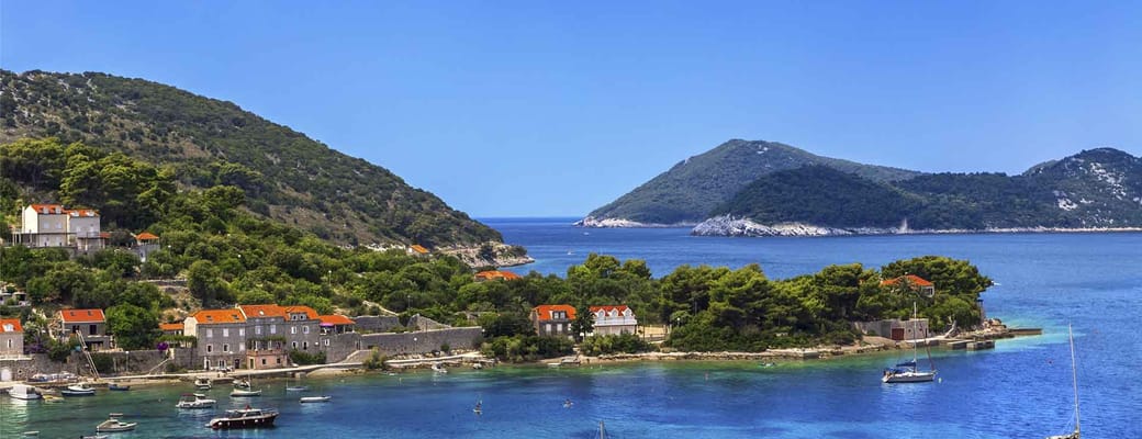 kroatien dubrovnik skaergard baad.sck