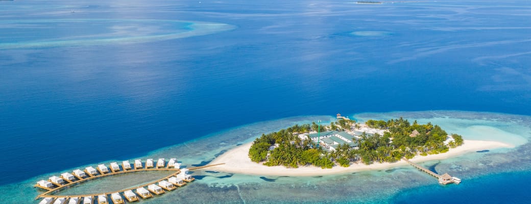 Rejser til Maldiverne, Sandies Bathala Resort, udsigt