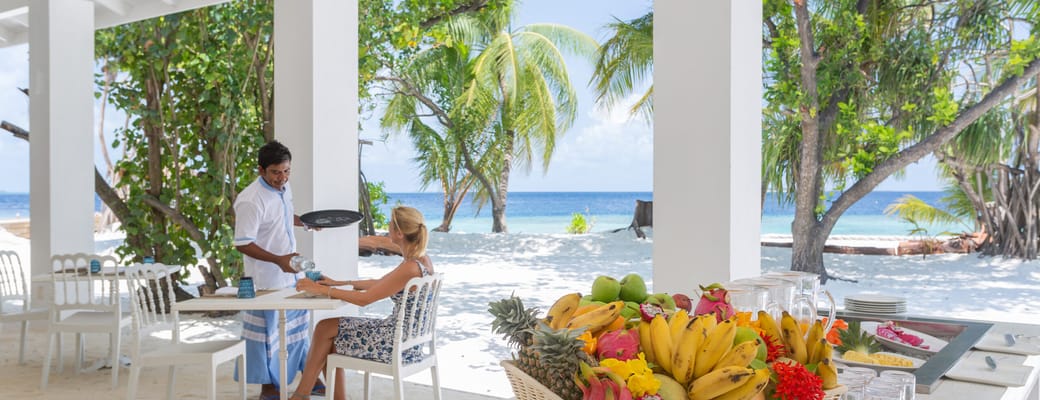 Rejser til Maldiverne, Sandies Bathala Resort, snack