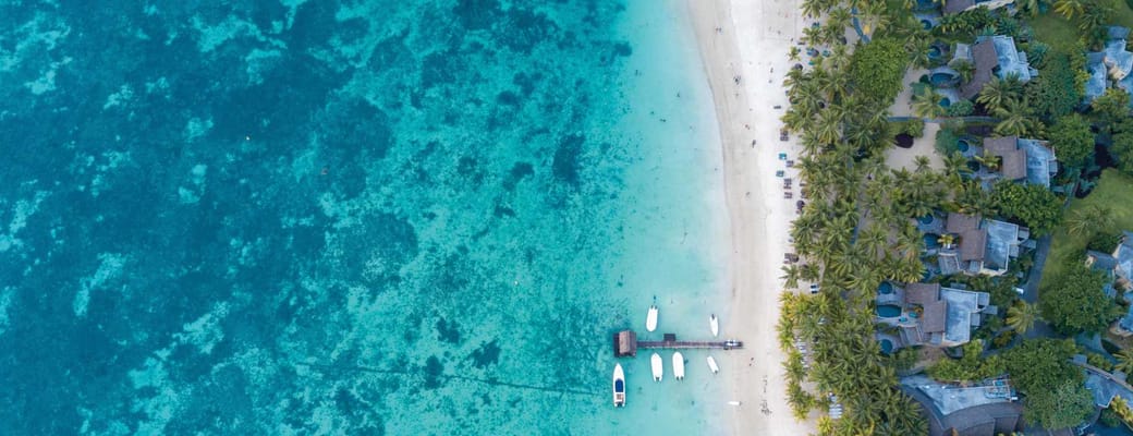 Rejser til Mauritius, Trou aux Biches Beachcomber Golf Resort & Spa, Pool, strand og Det Indiske Ocean
