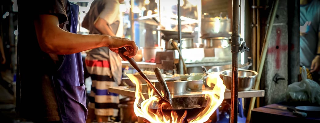 streetfood k&oslash;kken i singapore