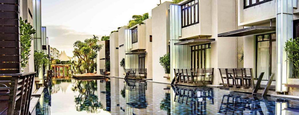 Thailand, Hua Hin, Lets Sea Hua Hin Al Fresco, Pool Area