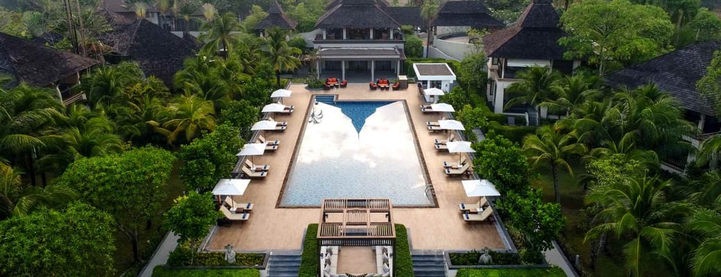 Thailand, Koh Lanta, Layana Resort, Pool View