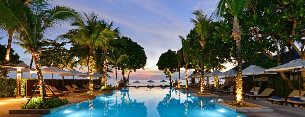 Thailand, Koh Lanta, Layana Resort, Pool View