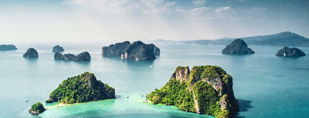 Thailand phuket koh yao noi tropiske oeer filter