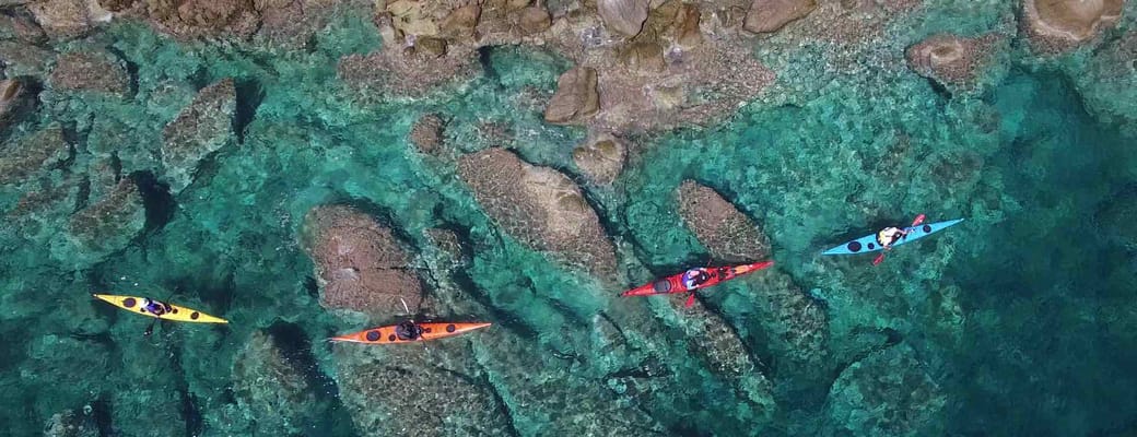 Gr&aelig;kenland, Halkidiki, Eagles Palace, Udflugt, Aktiviteter, Kajak