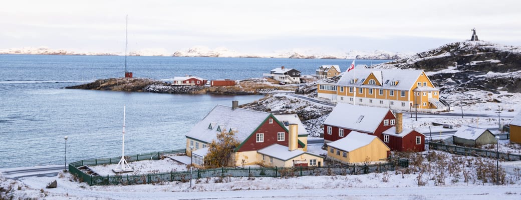 Gr&oslash;nland, Nuuk, Old town