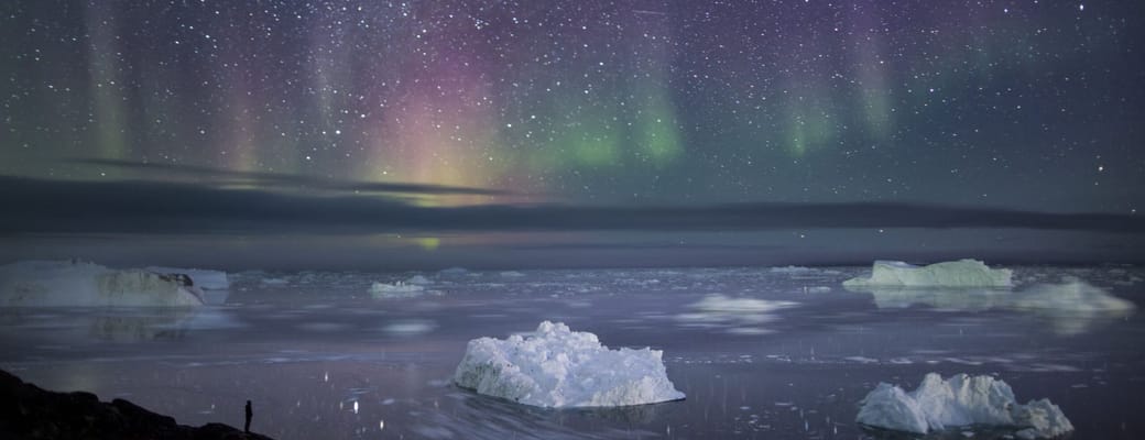 sermermiut i nordlys