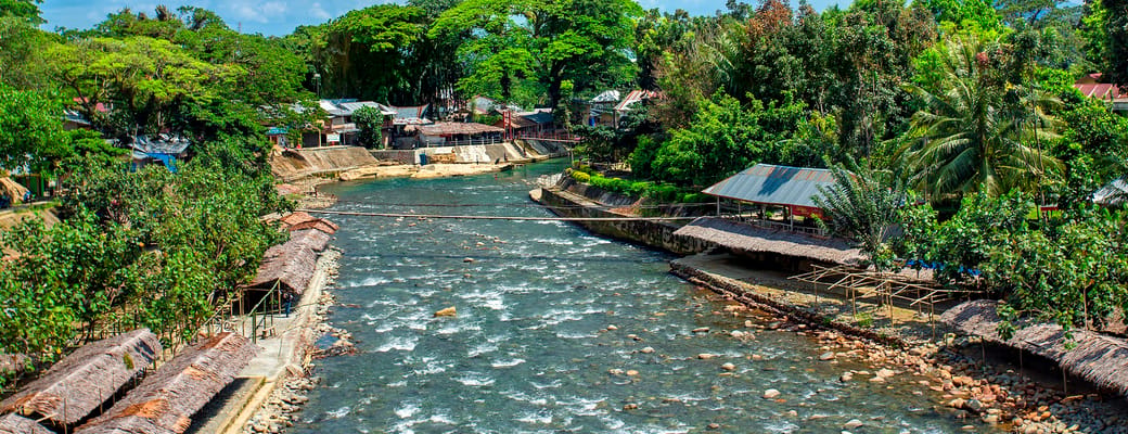 Indonesien sumatra butik lawang flod