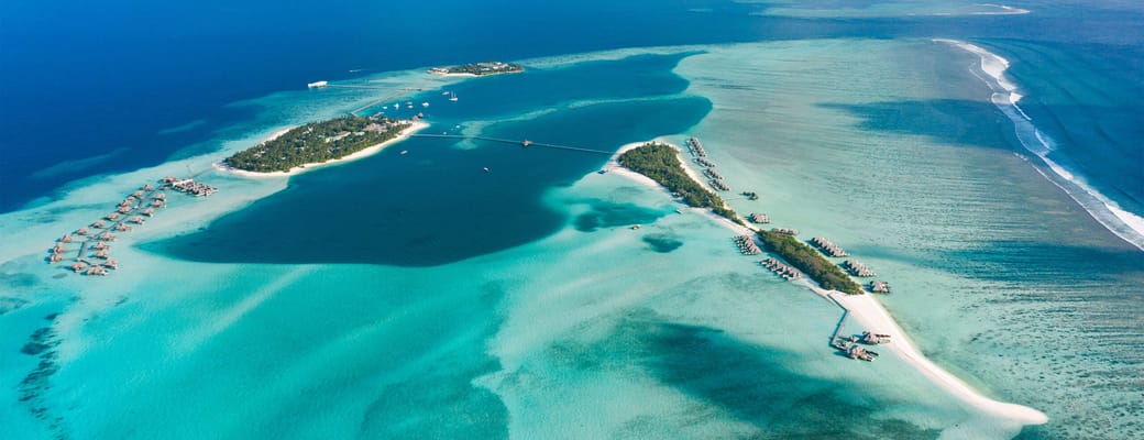 Rejser til Maldiverne, Conrad Maldives Rangali Island, udsigt