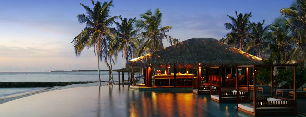 Rejser til Maldiverne, The Residence Maldives at Falhumaafushi, Beach Bar 
