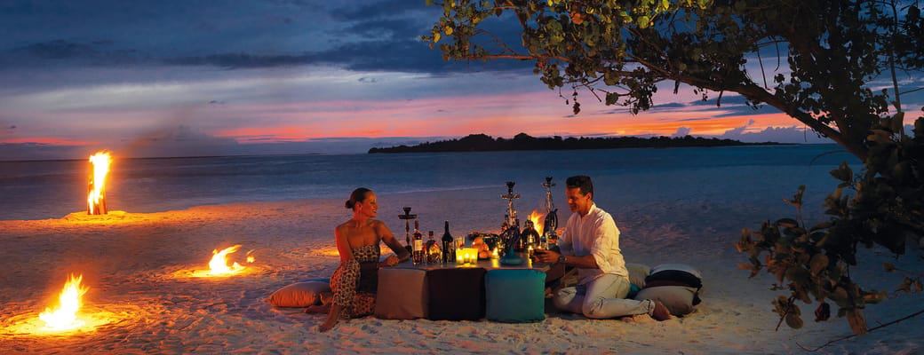 Maldiverne You And Me Maldives Beach Dinner