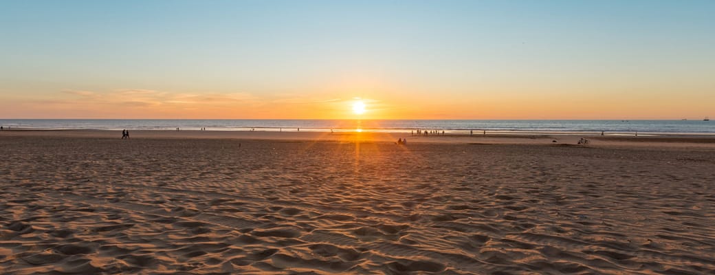 Marokko Agadir Villablanche Sunset