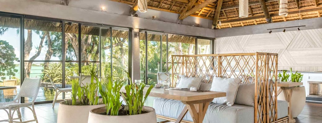 Rejser til Mauritius, Lagoon Attitude, Loungen på Lagoon Attitude