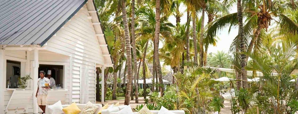 Rejser til Mauritius, The Ravenala Attitude, Afslappet stemning p&aring; Ravenala Attitude