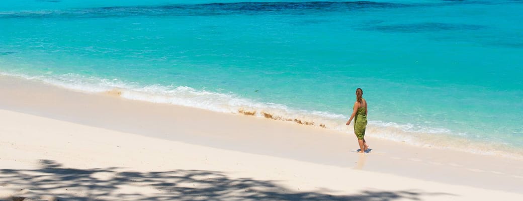 seychellerne denis island denis private island kysten resort