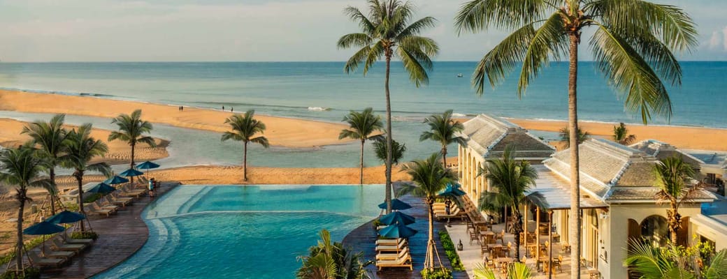 Thailand, Khao Lak, Devasom, Pool View