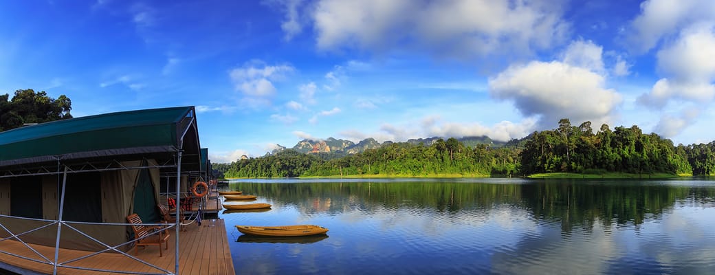 Thailand, Khao Sok, Elephant Hills, Luxury Floating Tent