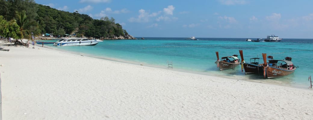 Thailand, Koh Lipe, Bundhaya Villas, Beach View