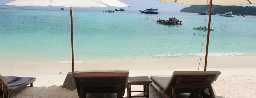 Thailand, Koh Lipe, Bundhaya Villas, Beach View