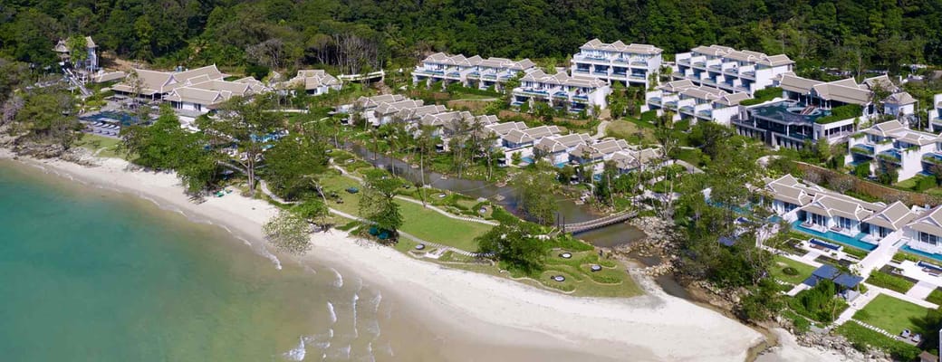 thailand banyan tree krabi set fra luften