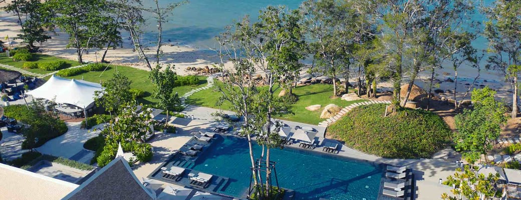 thailand krabi banyan tree krabi poolområde
