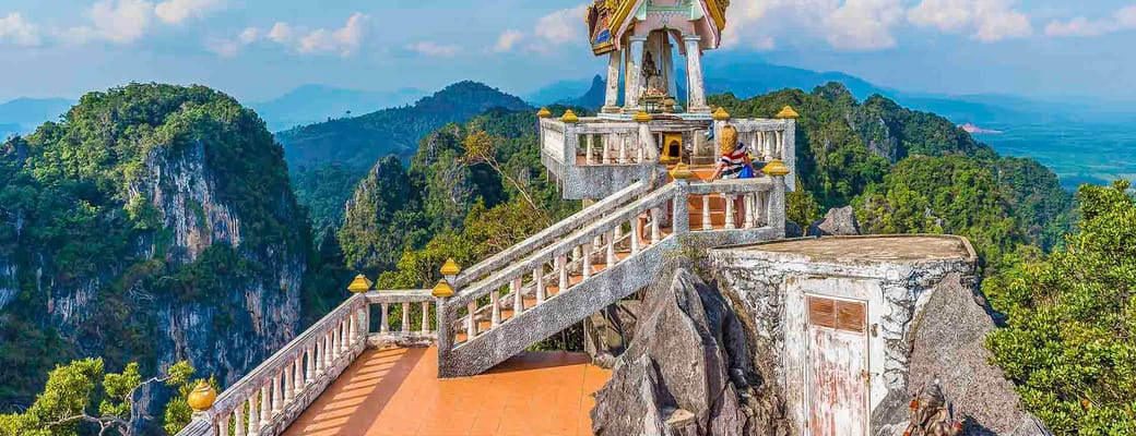 thailand krabi tiger cave temple udsigt