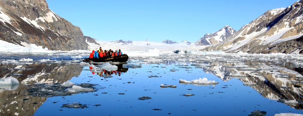 Norge svalbard mini zodiac tour1 sejltur