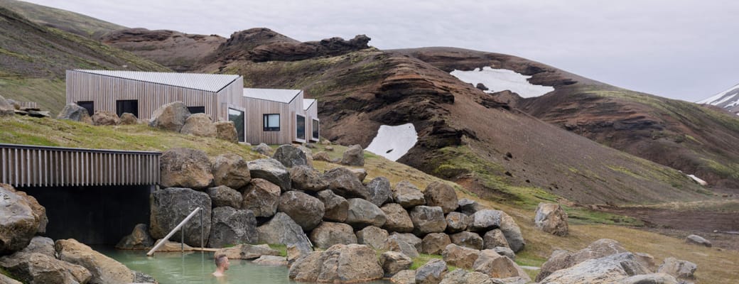 Island, Highland Bath sommer