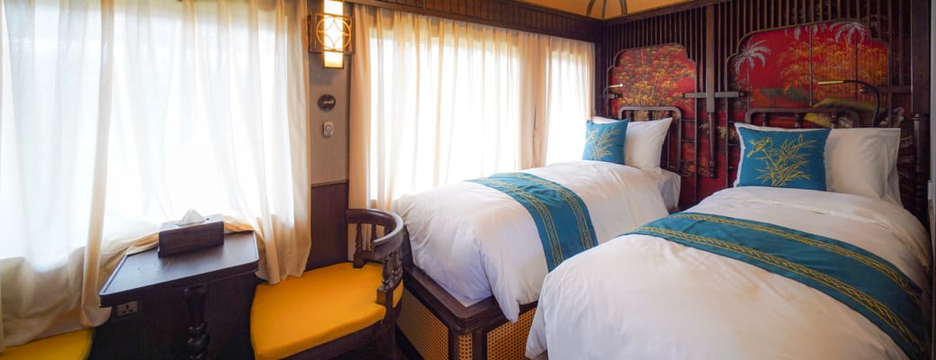 Vietnam sjourney luxury train twin cabin scaled