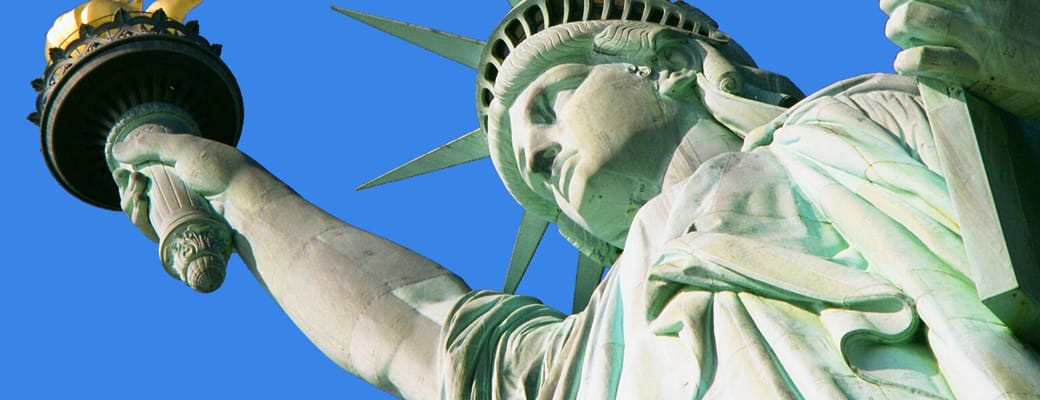usa new york frihedsgudinden
