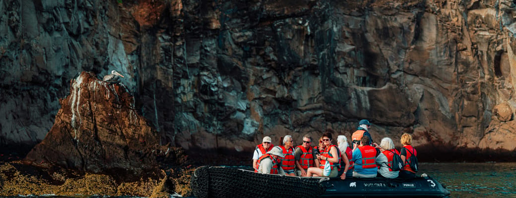 B&aring;dtur ved Galapagos med Hurtigruten Expeditions