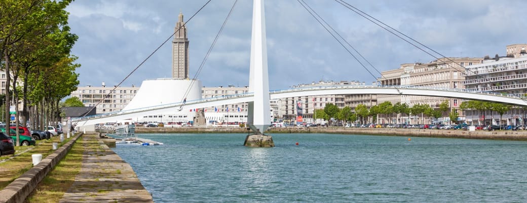 Bassin du Commerce i Le Havre, Frankrig &ndash; slutdestination p&aring; krydstogt fra K&oslash;benhavn