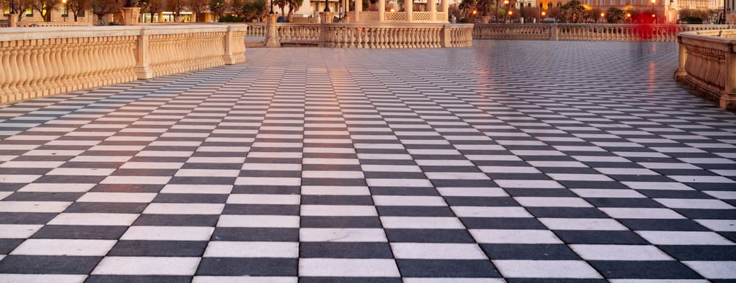 Livornos havn og havnefront, Toscana, Italien