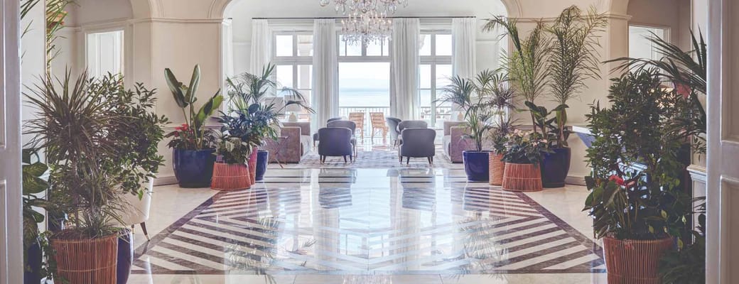 Rejser til Portugal, Madeira, Belmond Reid's Palace, lobby